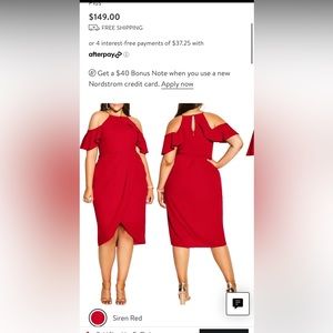 NWT city chic dress size 12/xxs